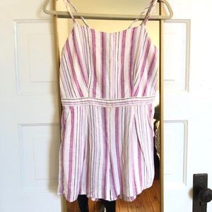 Chelsea & Violet striped Romper